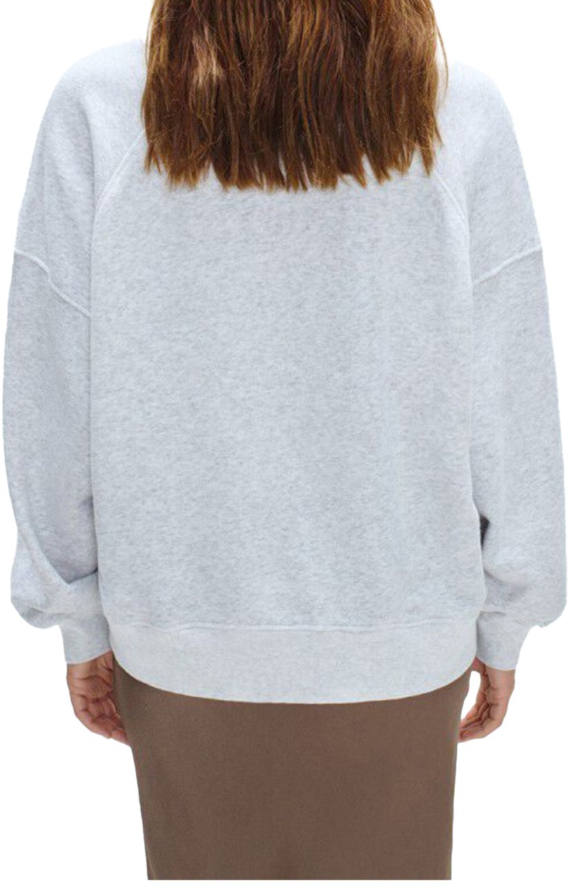 American Vintage American Vintage Atubay Sweaters Lichtgrijs Atu03be26 Grijs