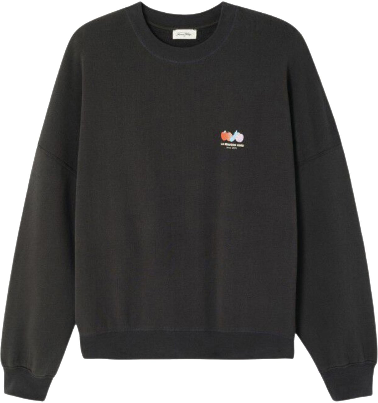 American Vintage American Vintage Atubay Sweaters Zwart Atu03de26 Zwart