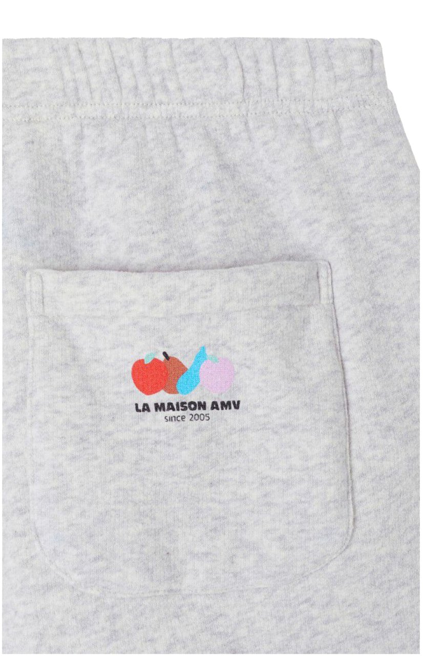 American Vintage American Vintage Atubay Shorts Lichtgrijs Atu09ae26 Grijs