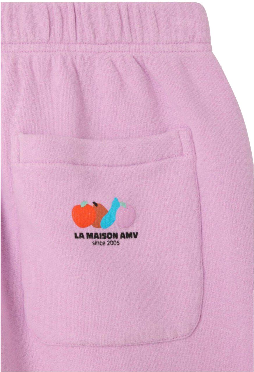 American Vintage American Vintage Atubay Shorts Roze Atu09ae26 Roze