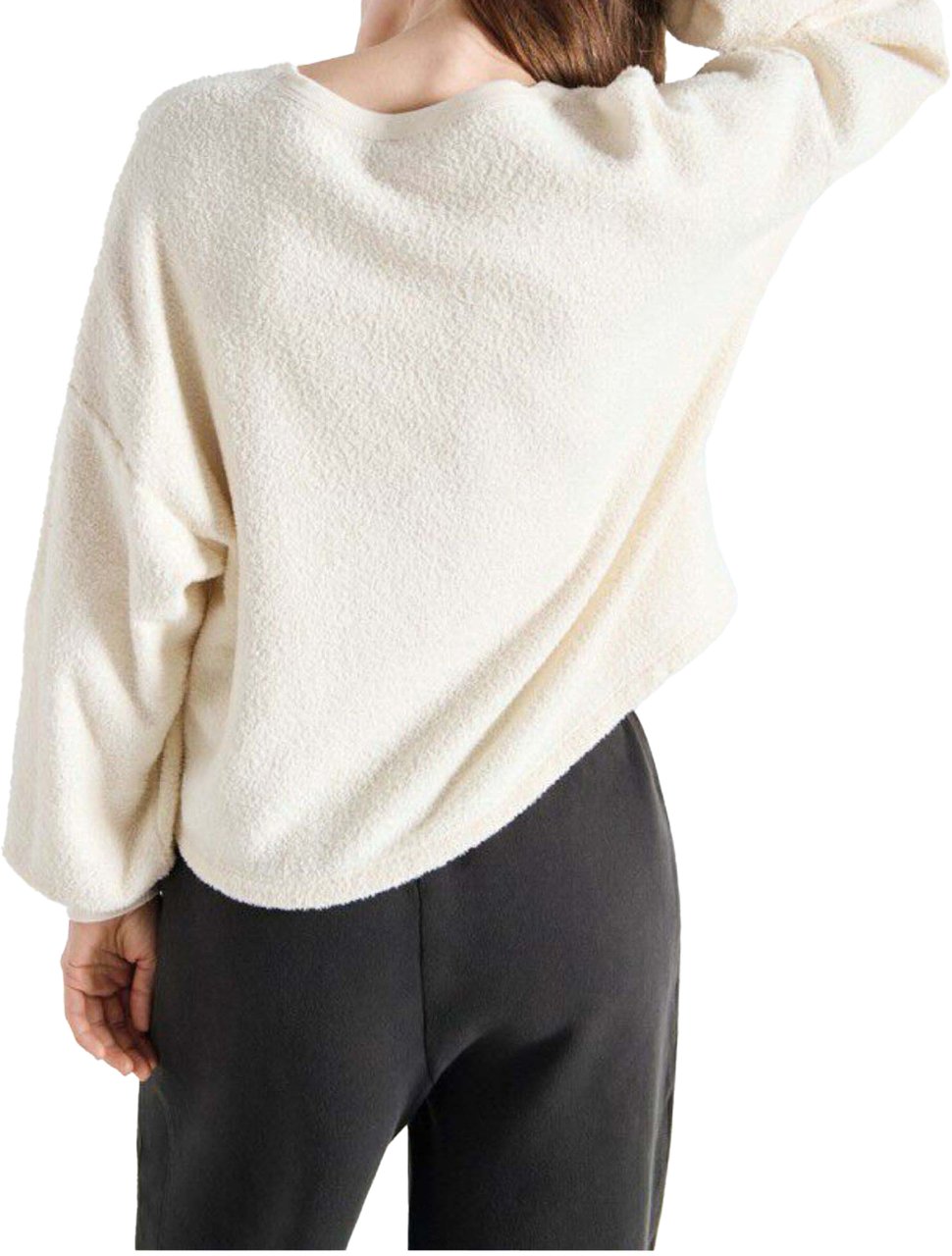 American Vintage American Vintage Bobypark Sweaters Ecru Boby03ae26 Wit