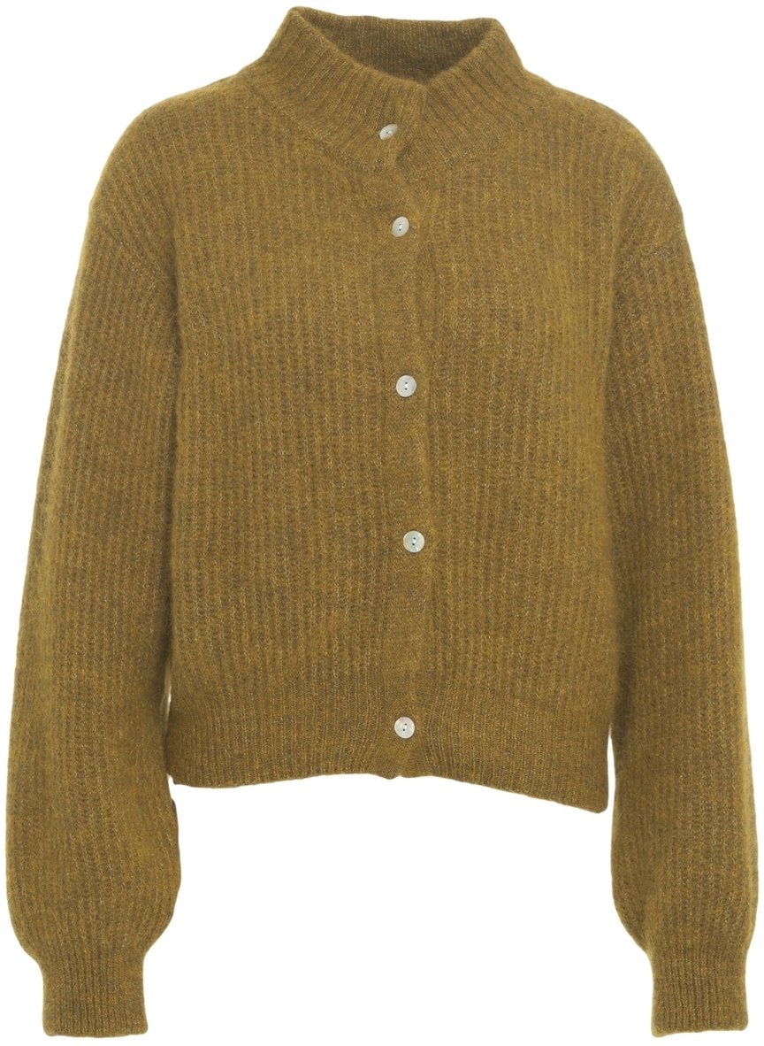American Vintage Cardigan 'East' Groen