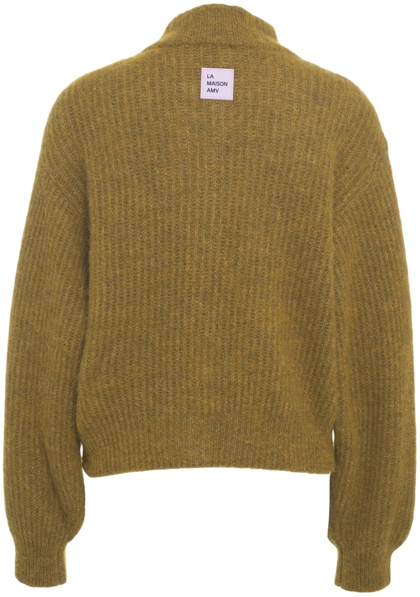American Vintage Cardigan 'East' Groen