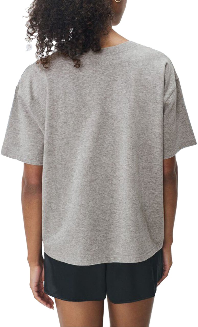 American Vintage American Vintage Fizvalley T-shirts Lichtgrijs Fiz02ae26 Grijs