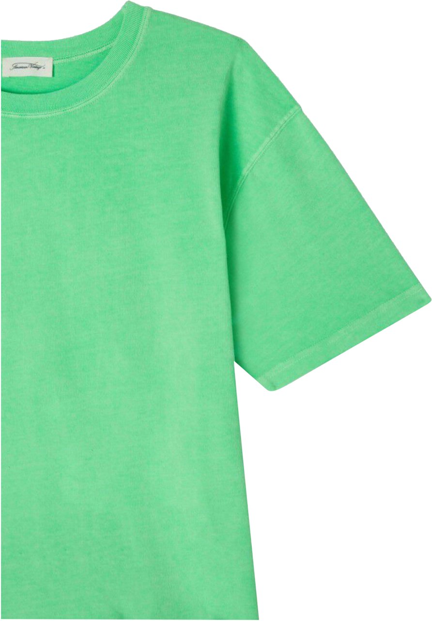 American Vintage American Vintage Fizvalley T-shirts Groen Fiz02ah25 Groen