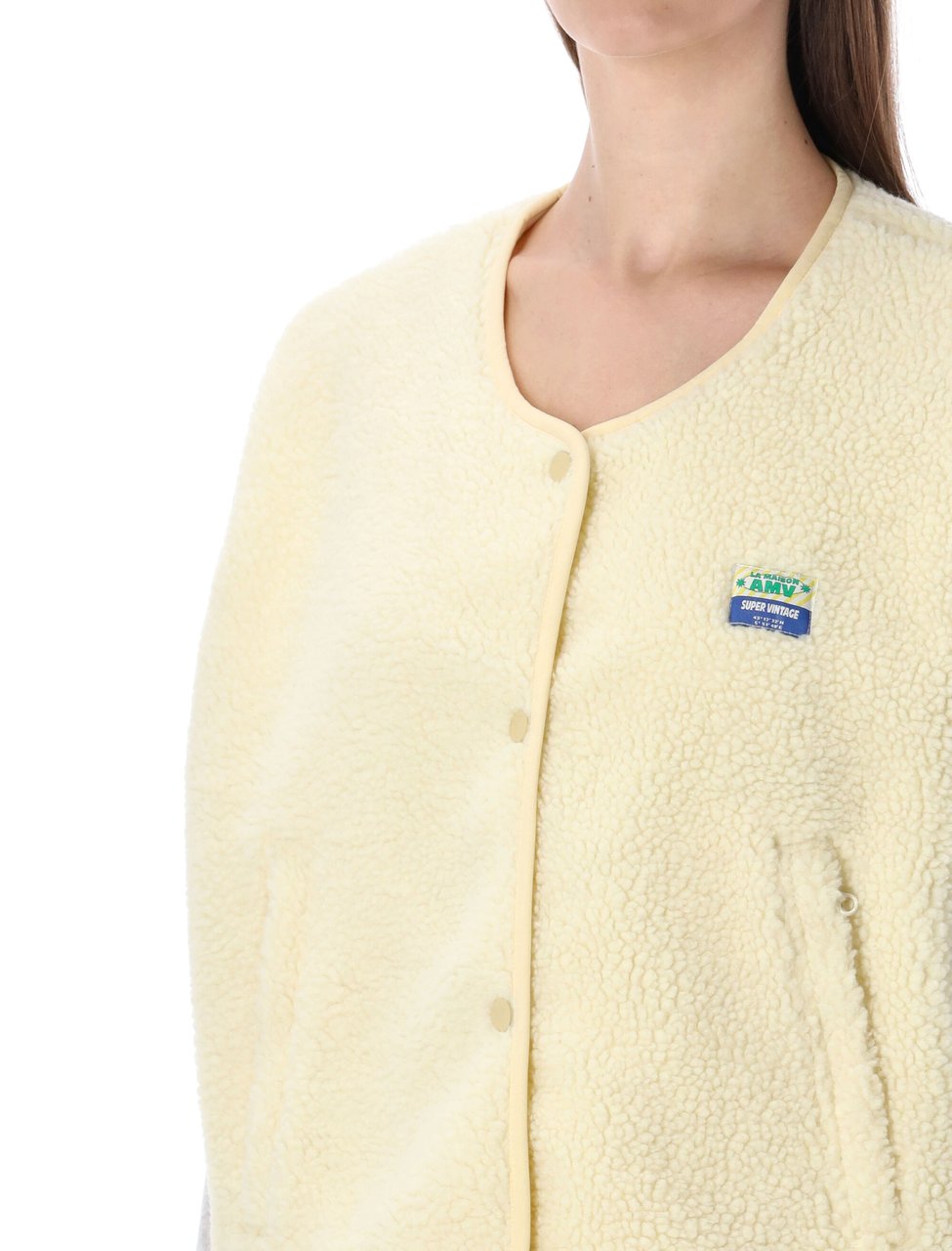 American Vintage Hoktown Gilet Beige Beige