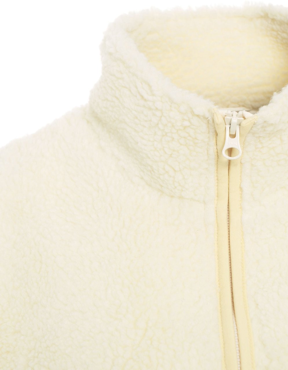 American Vintage Faux fur jacket 'Hoktown' Wit