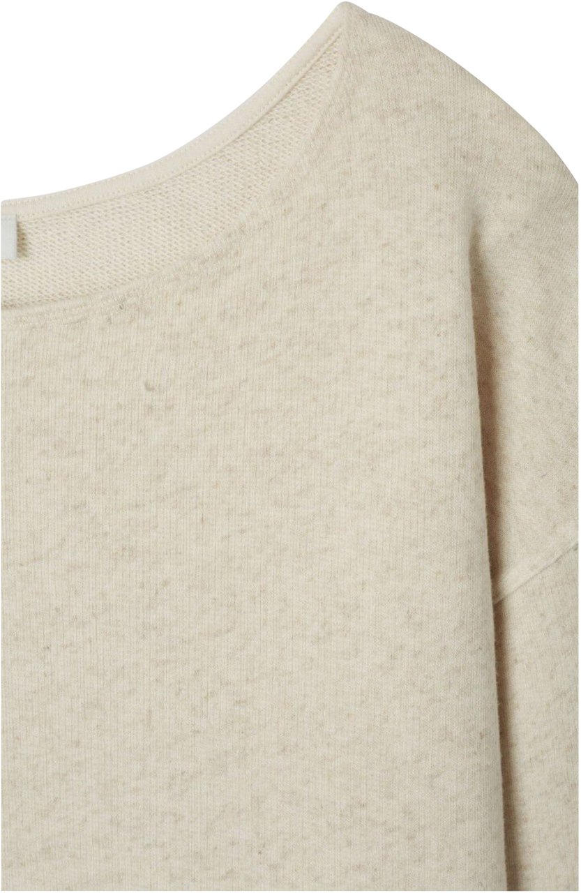 American Vintage American Vintage Itonay Sweaters Ecru Ito03ae25 Wit