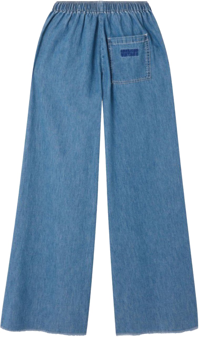 American Vintage Izeway Pantalons Blauw Ize10ae26 Blauw
