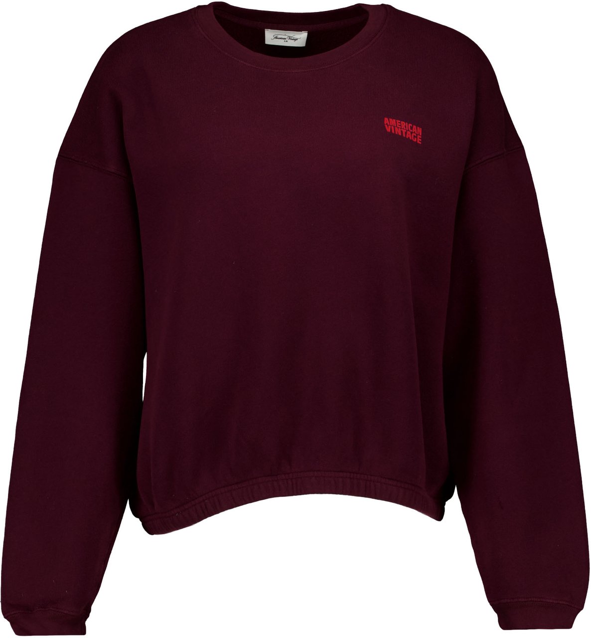 American Vintage American Vintage Izubird Sweaters Bordeaux Izu03ae26 Rood