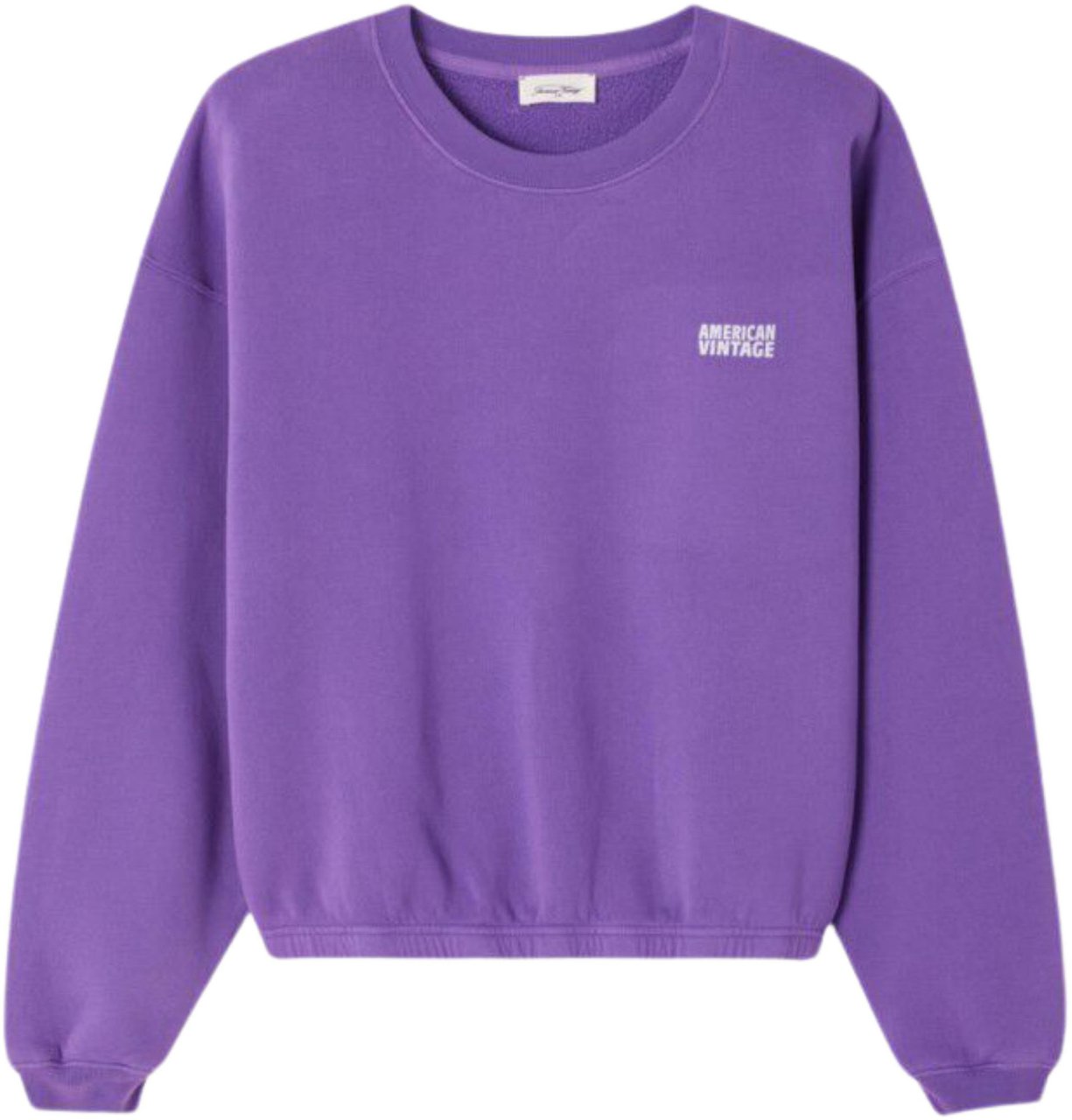 American Vintage American Vintage Izubird Sweaters Paars Izu03ah25 Paars