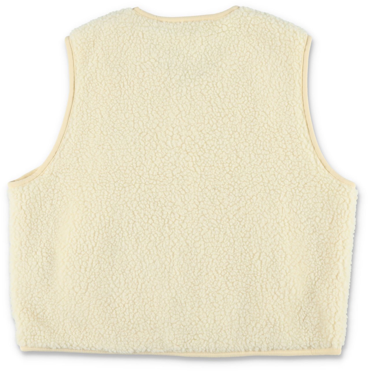 American Vintage Vest Pile Beige Beige