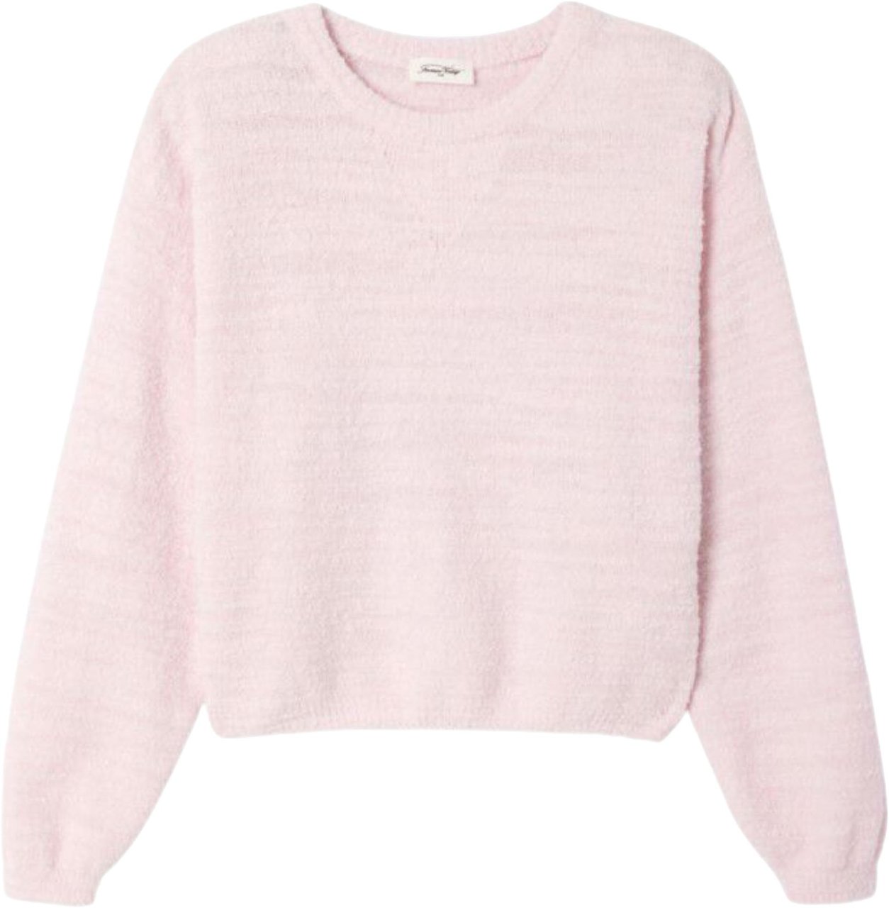 American Vintage Ligeway Sweaters Lichtroze Lig18ae25 Roze