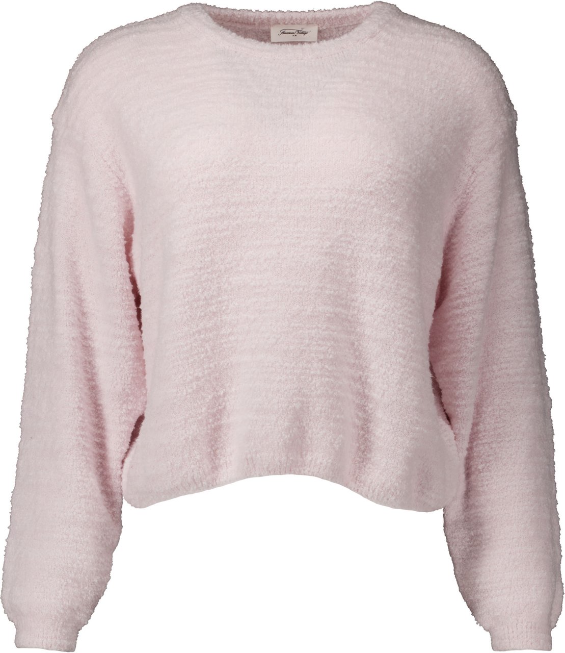 American Vintage American Vintage Ligeway Sweaters Lichtroze Lig18ae25 Roze