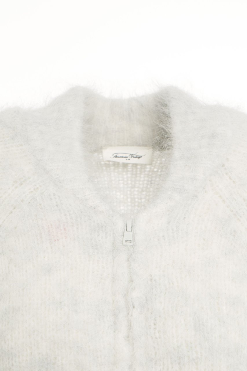 American Vintage Knit bomber Wit