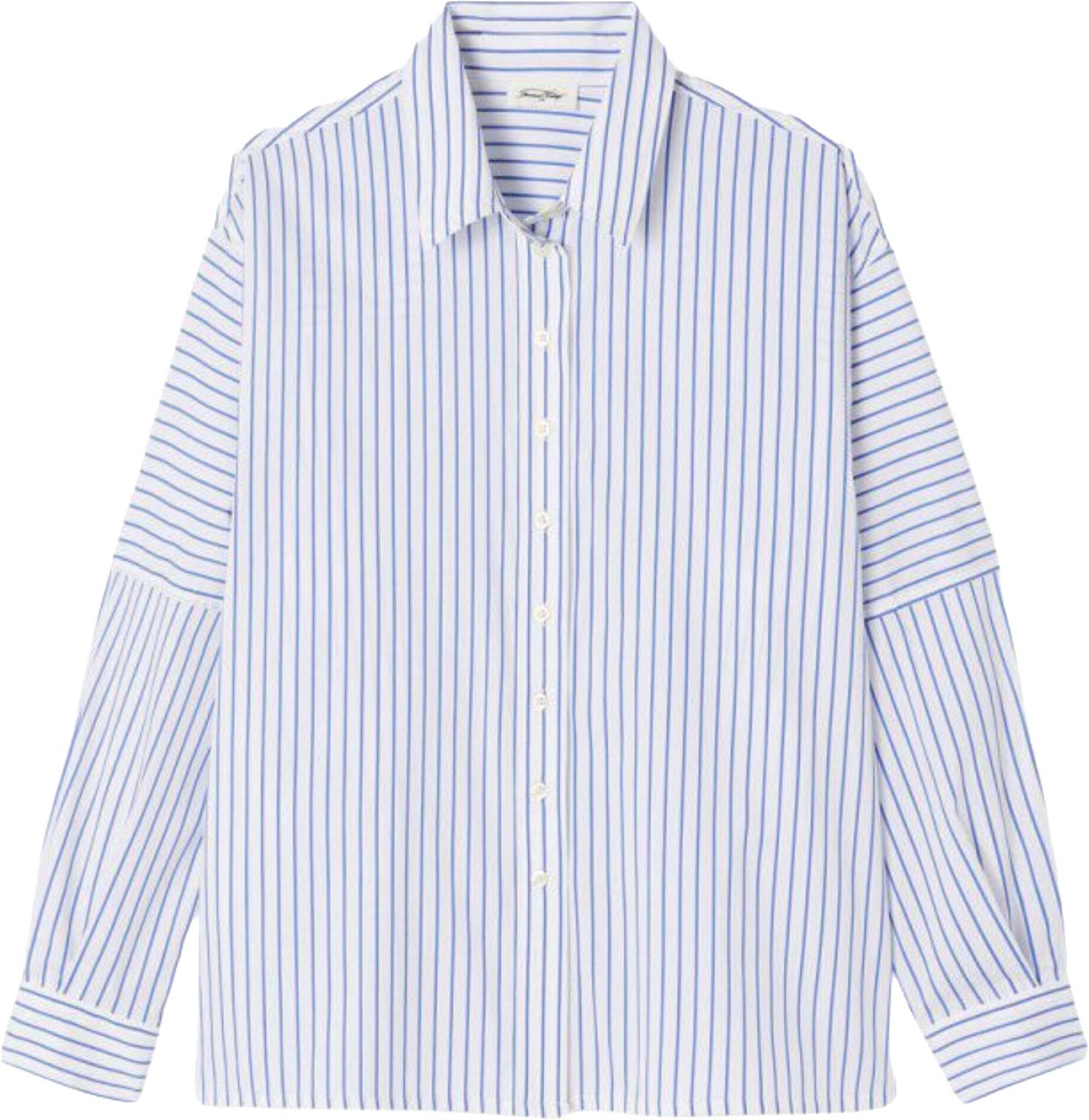 American Vintage Nurway Blouses Blauw Nur06ah26 Blauw