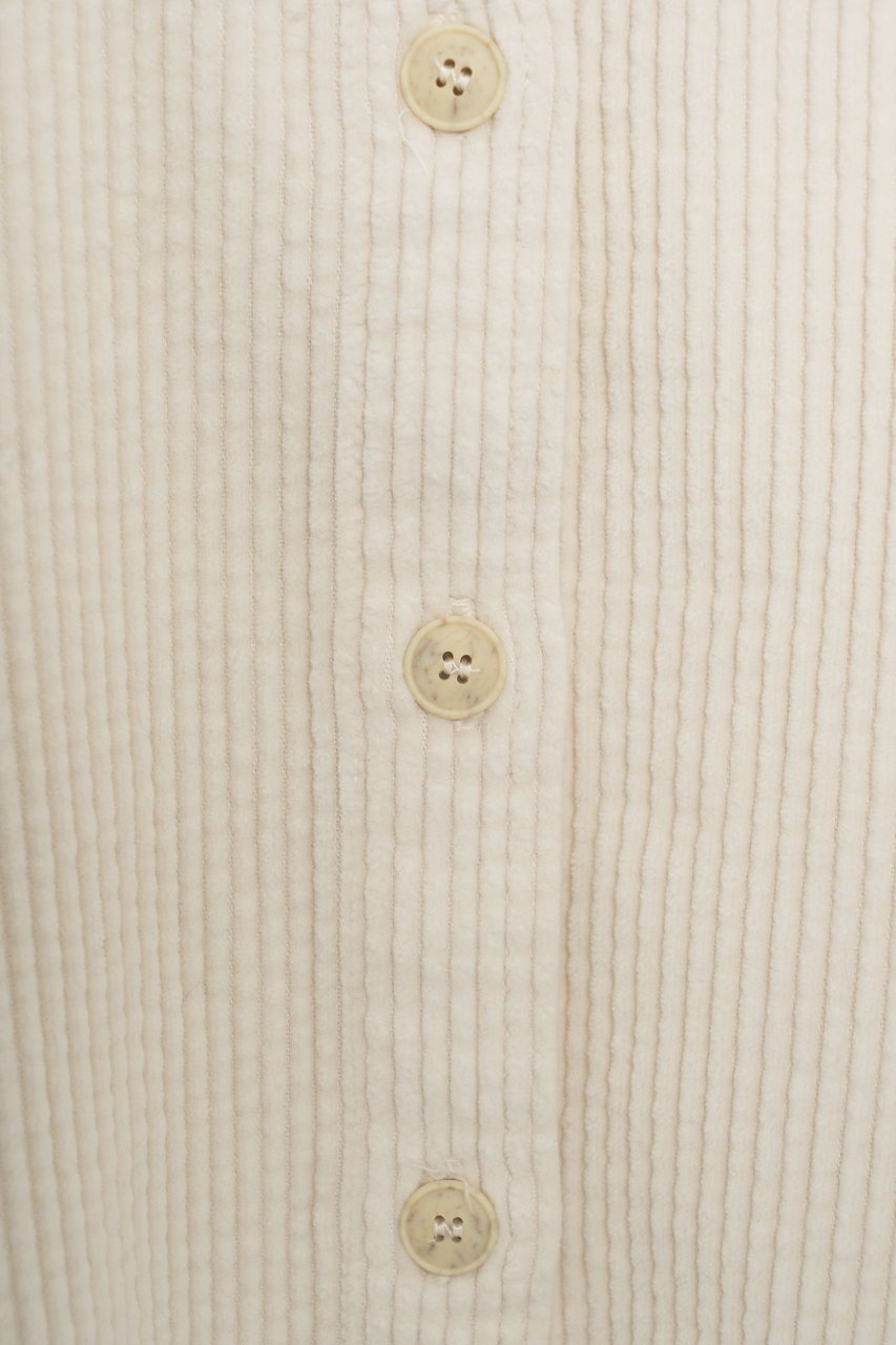 American Vintage Corduroy shirt 'Padow' Wit