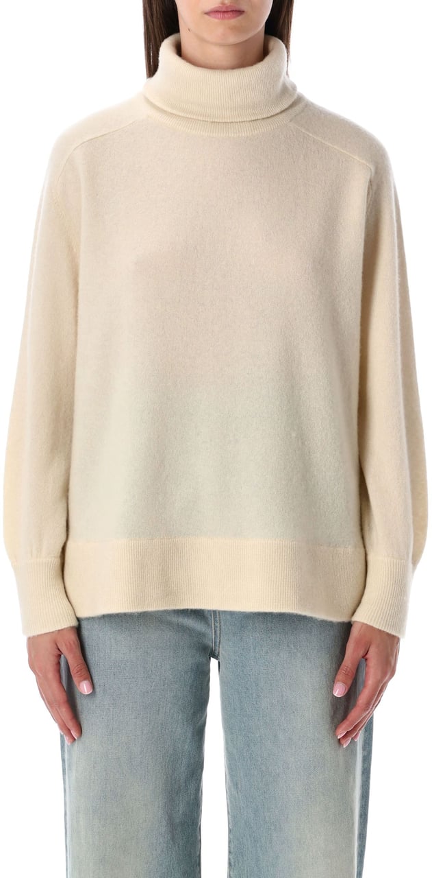 American Vintage American Vintage Raxow Turtleneck Jumper Beige