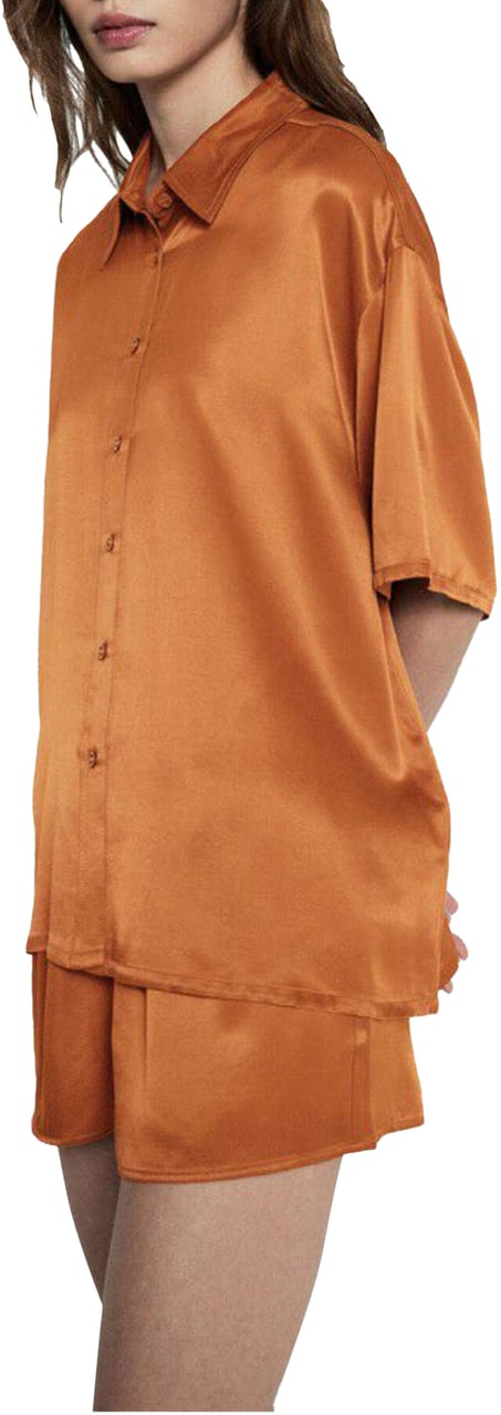 American Vintage American Vintage Unyl Blouses Bruin Uny06be25 Bruin