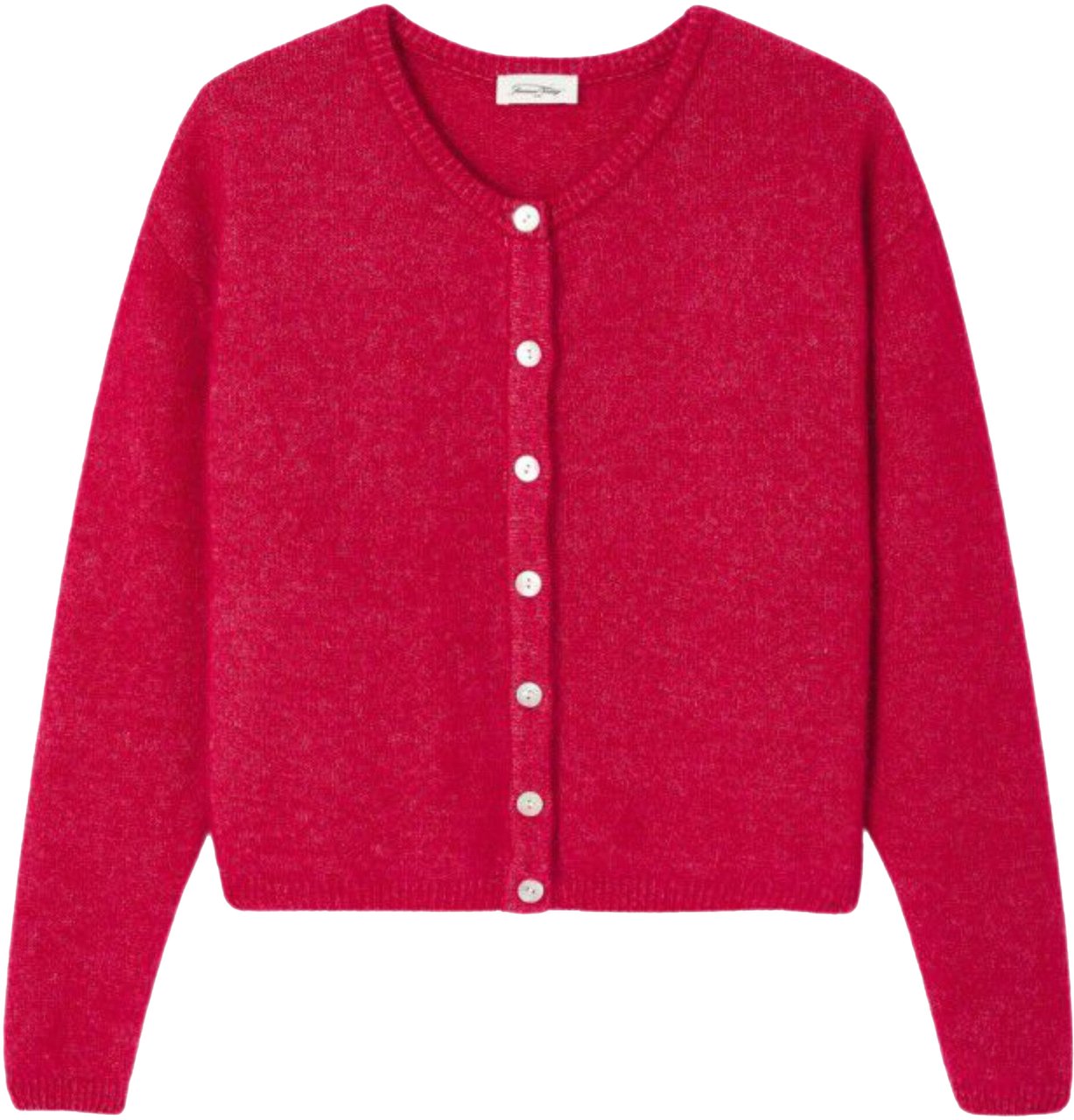 American Vintage American Vintage Vitow Vesten Donkerroze Vito19ee26 Roze