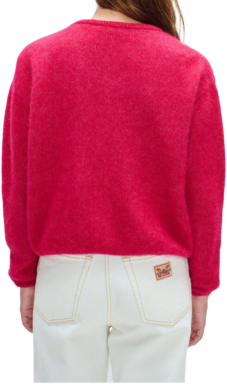 American Vintage American Vintage Vitow Vesten Donkerroze Vito19ee26 Roze