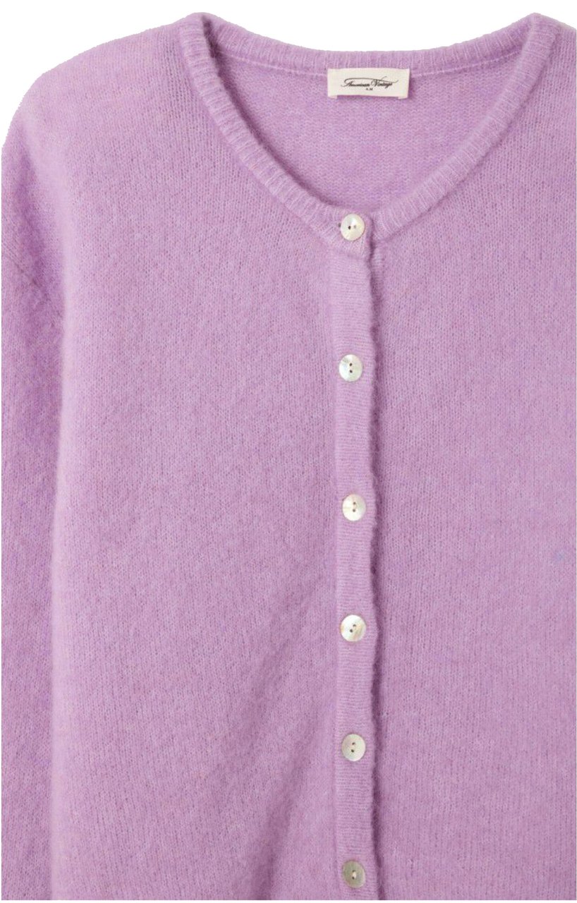 American Vintage American Vintage Vitow Vesten Lila Vito19ee26 Paars