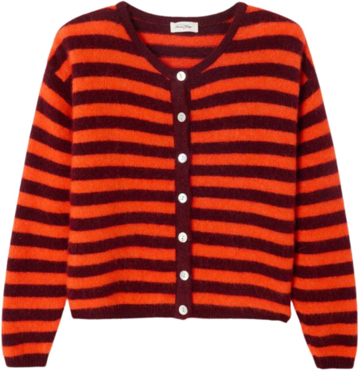 American Vintage American Vintage Vitow Vesten Rood Vito19eh25 Rood