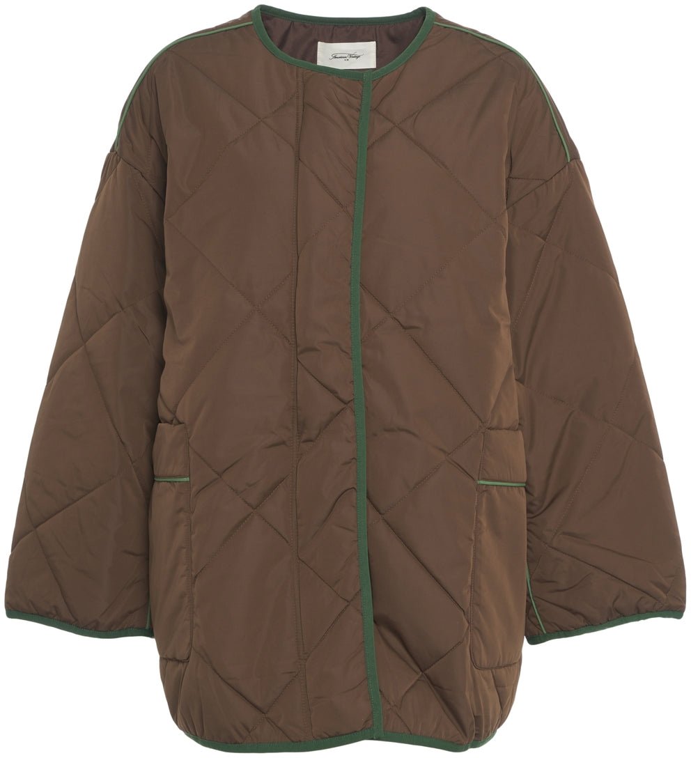 American Vintage Quilted jacket 'Vowbay' Bruin