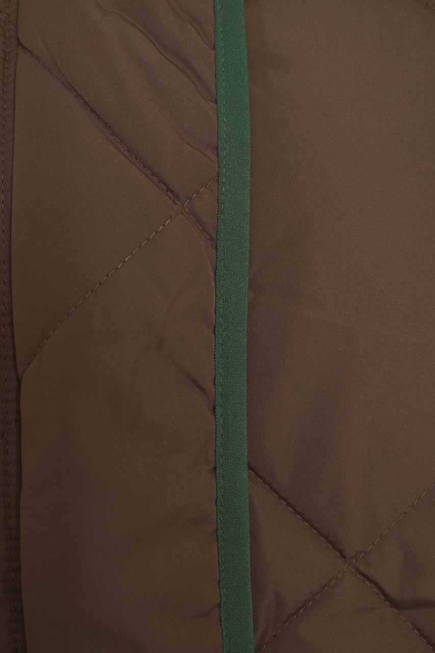 American Vintage Quilted jacket 'Vowbay' Bruin
