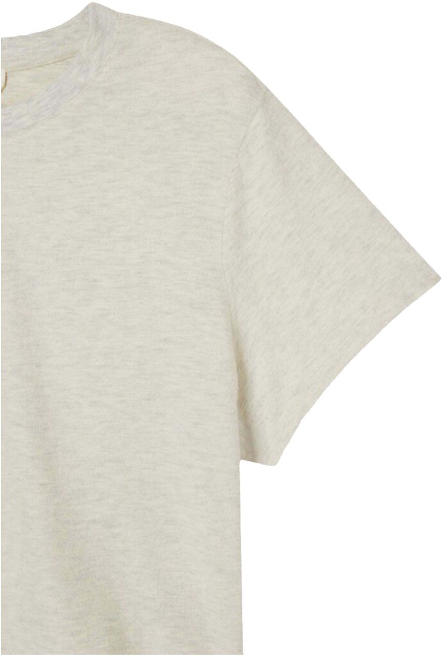 American Vintage American Vintage Ypawood T-shirts Lichtgrijs Ypa02ge26 Grijs