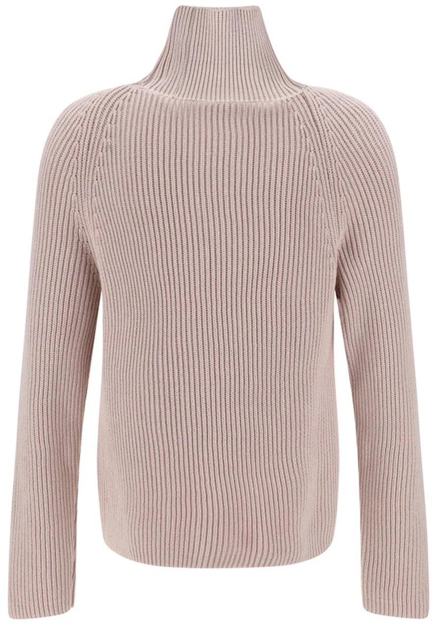 Ami Paris Turtleneck Sweater Roze