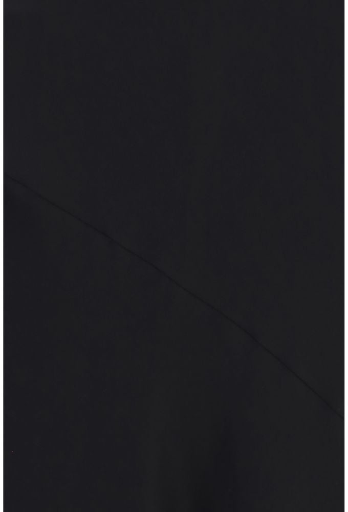 Ami Paris Black Viscose Casual Dress Zwart