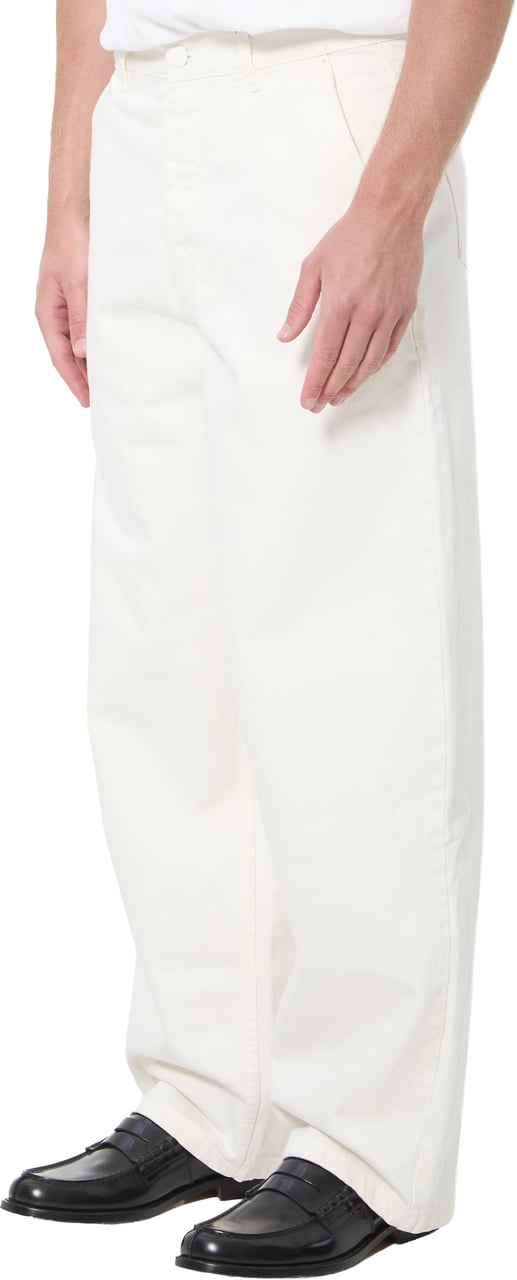 AMI Paris Balloon jeans Wit