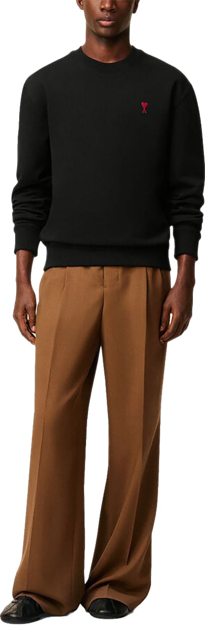 AMI Paris Sweaters Noir Zwart