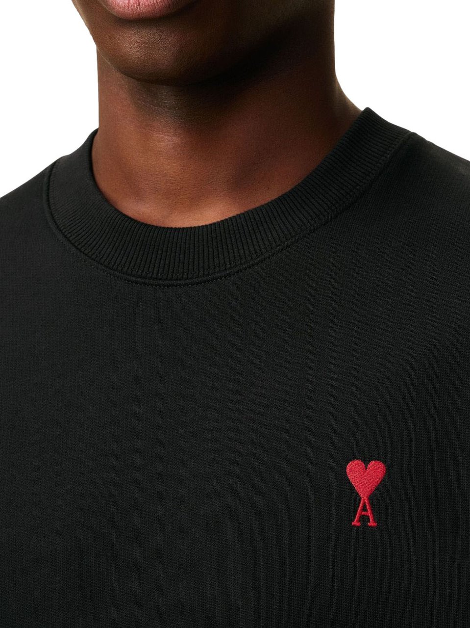 AMI Paris Sweaters Noir Zwart