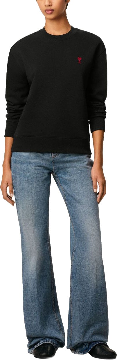 AMI Paris Sweaters Noir Zwart