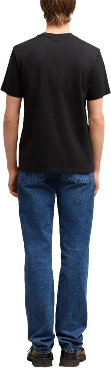 AMI Paris T-Shirts And Polos Noir Zwart