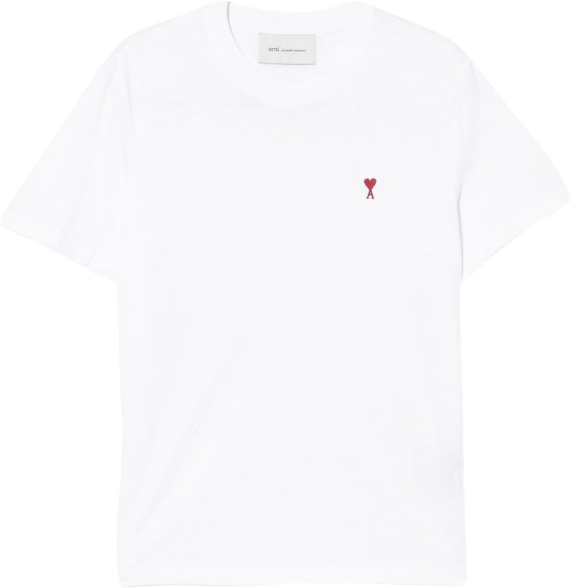 AMI Paris T-Shirts And Polos Blanc Wit