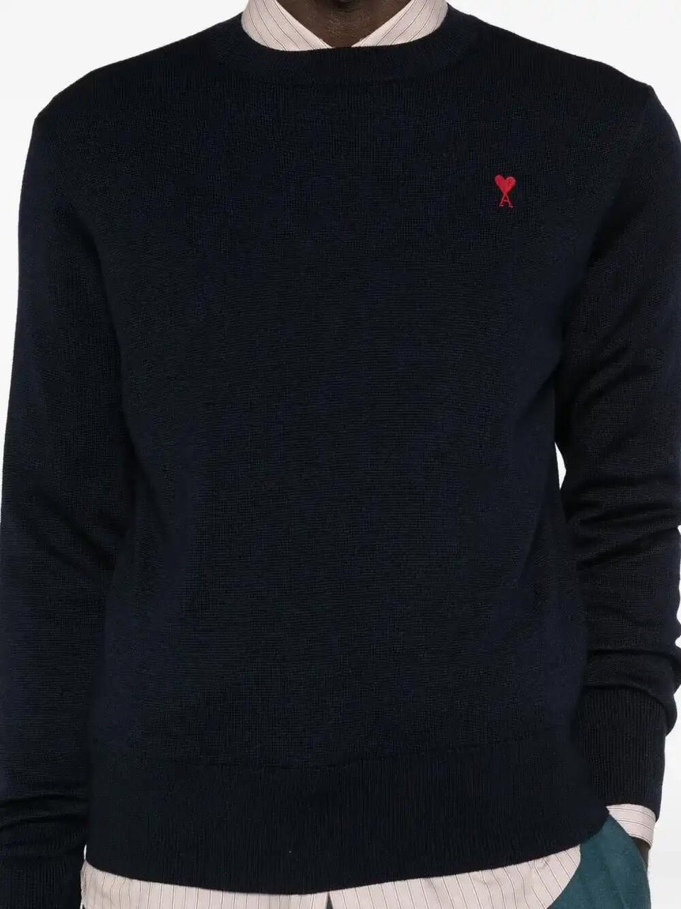 AMI Paris Sweaters Marine Navy