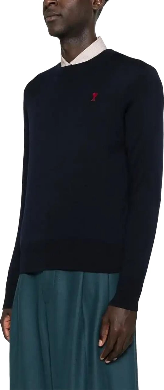 AMI Paris Sweaters Marine Navy