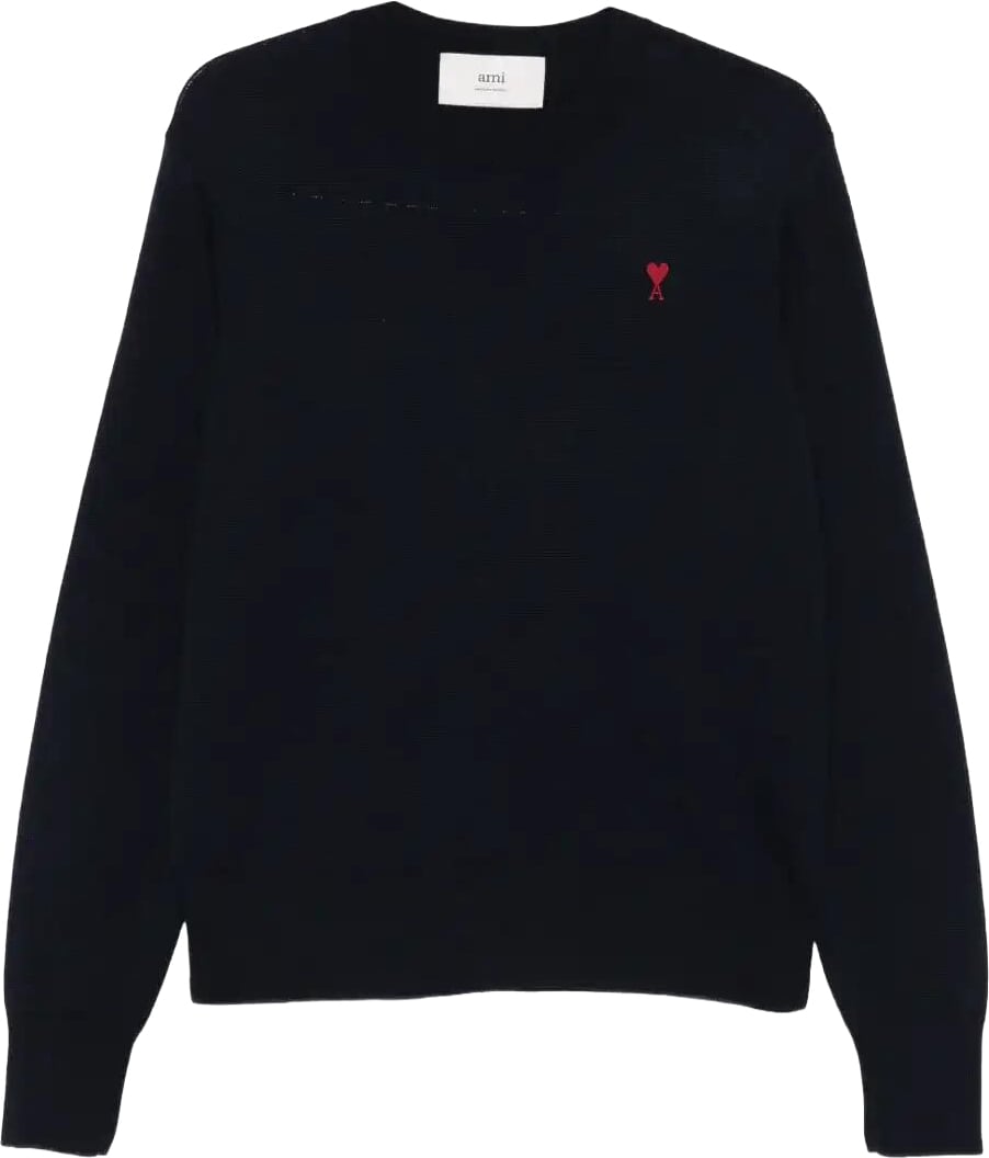 AMI Paris Sweaters Marine Navy