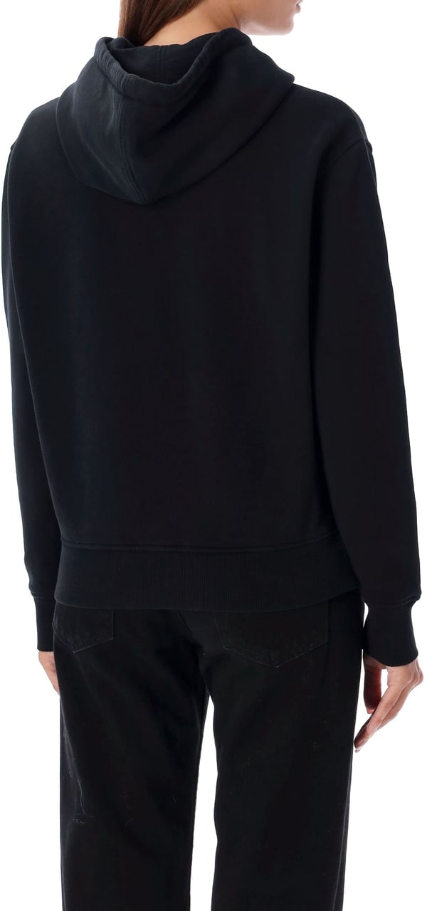AMI Paris Ami De Coeur Hoodie Nero Zwart