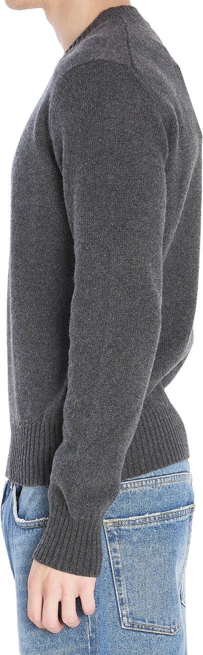 AMI Paris Ami de Coeur crewneck sweater Grijs