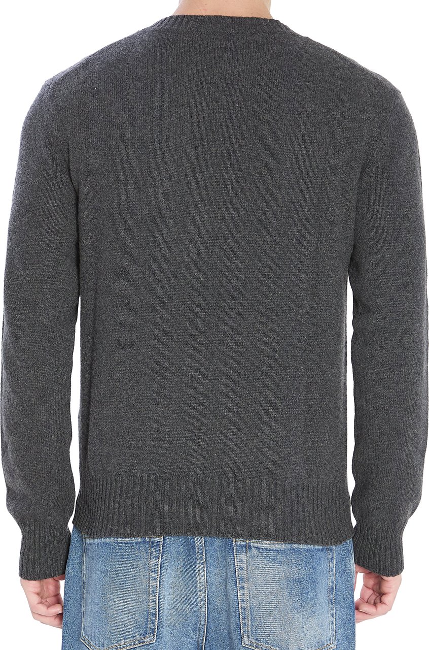 AMI Paris Ami de Coeur crewneck sweater Grijs