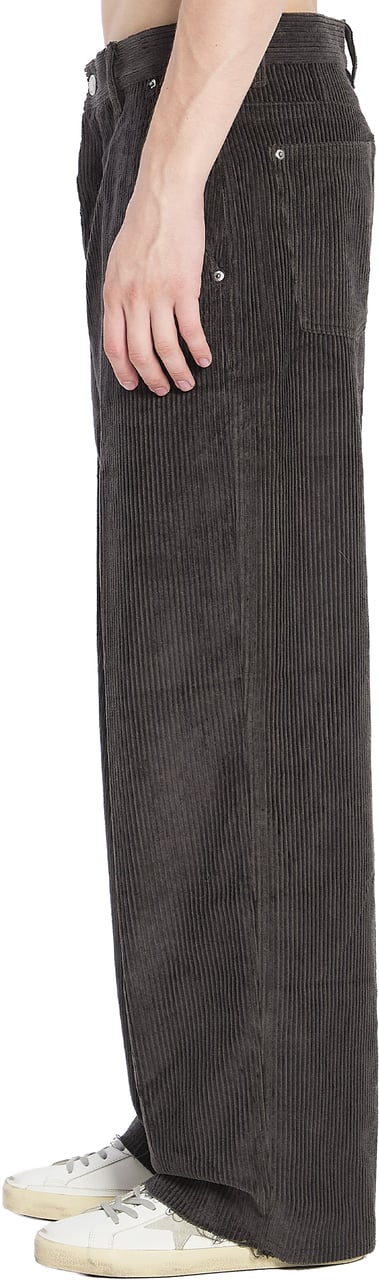 AMI Paris Corduroy velvet pants Grijs