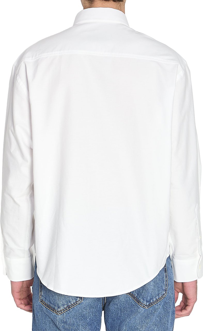 AMI Paris Ami de Coeur boxy shirt Wit