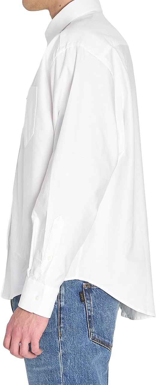 AMI Paris Ami de Coeur boxy shirt Wit
