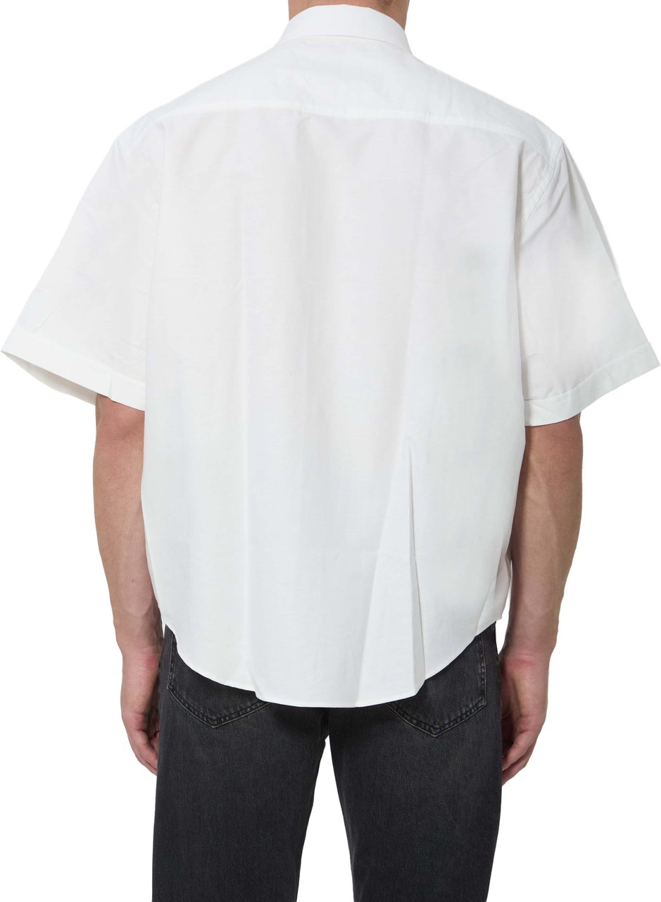 AMI Paris Ami de Coeur boxy shirt Wit