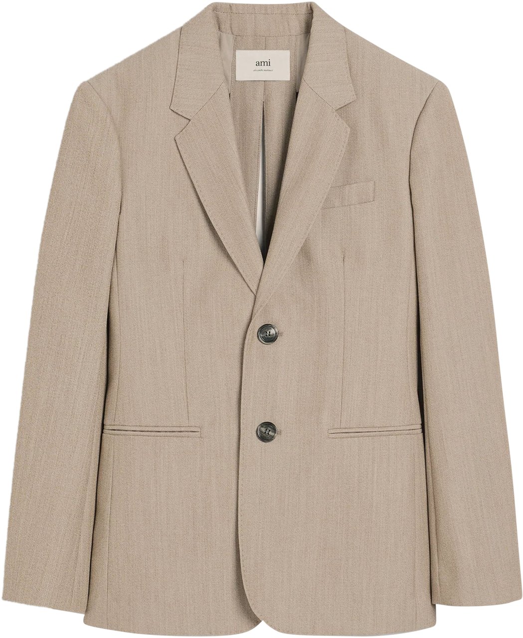 AMI Paris Back Slit Light Beige Beige