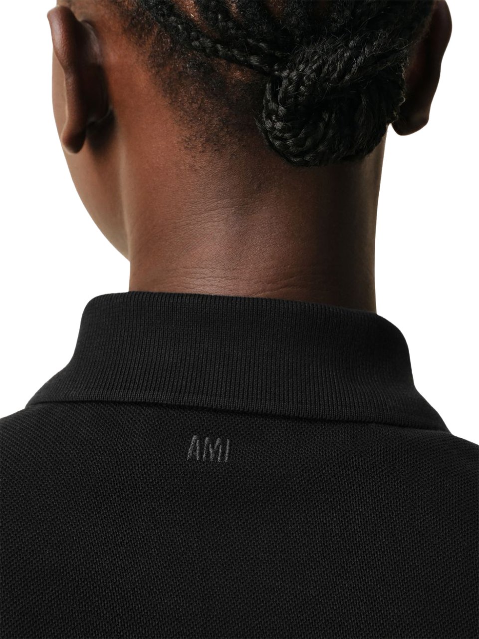 AMI Paris T-Shirts And Polos Black Zwart